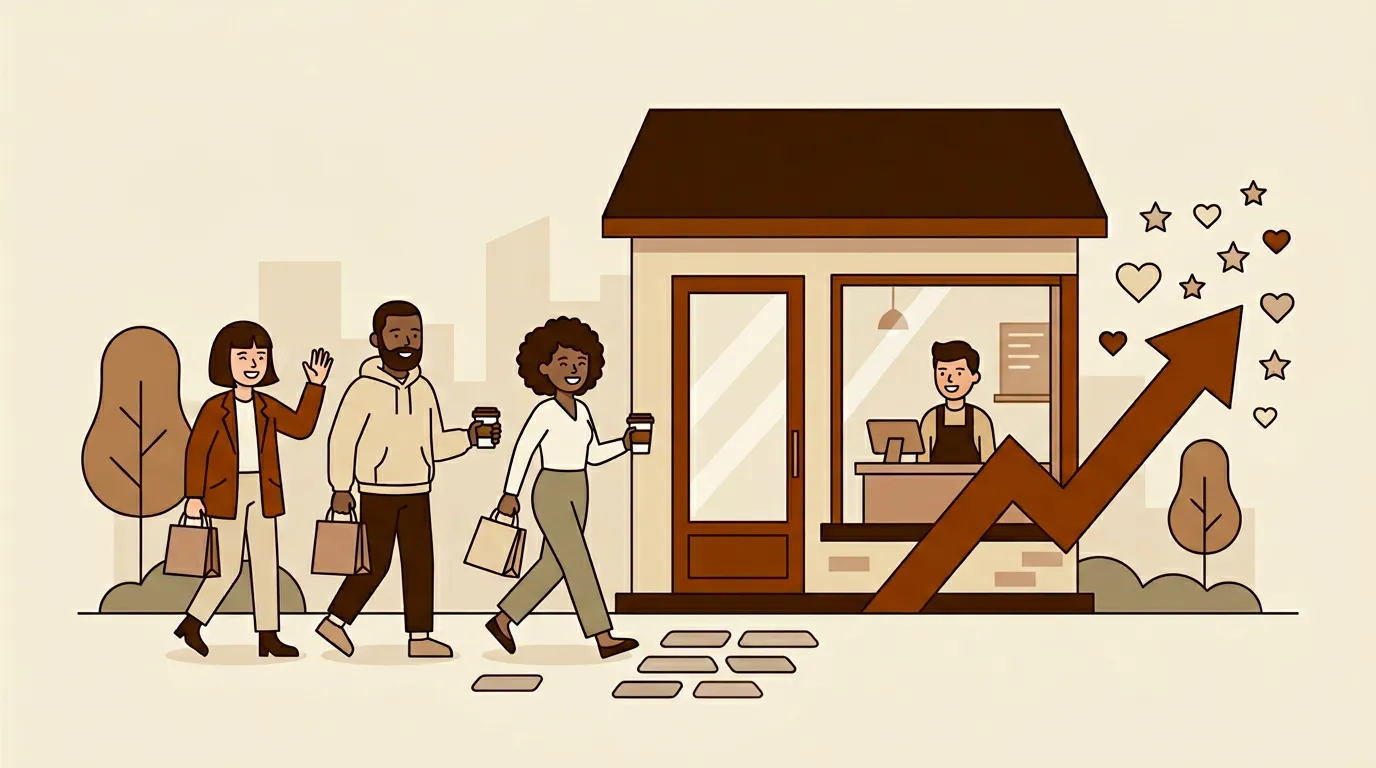 Więcej powracających klientów